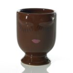 Close-up of leaf foliage texture on this Small Selfie Diva Pot - 3 Skin Tones