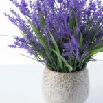 Alternate angle of the Herbs de Provence - French Faux Plant Arrangement showing full plant