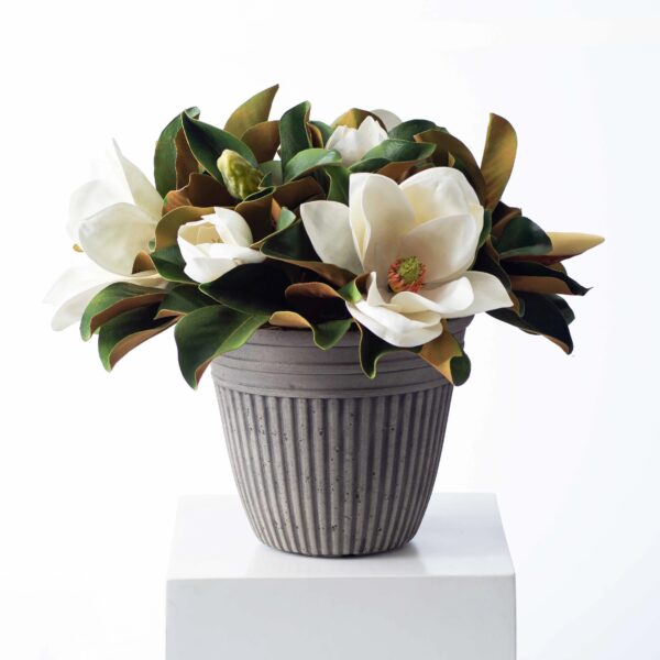 Real Touch Magnolia Buds and Blooms Urn Filler Everyday Arrangement Front Porch Décor