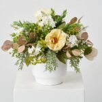 Alternate angle of the Beautifully Beige - Beige Peony, Spring Summer Arrangement showing full arrangement