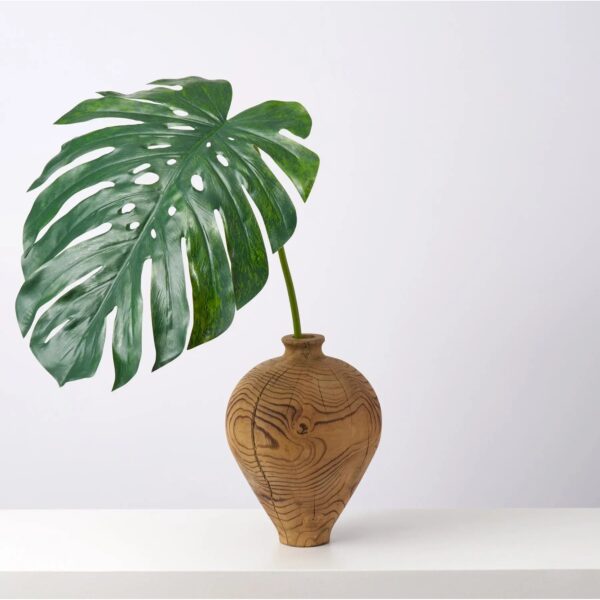 Monstera Faux Arrangement in Urn - 18"