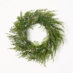 Seeding Winter Juniper Berry Greenery Classic Holiday Front Door Wreath