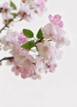 Detail view of planter detail from the Pink Artificial Cherry Blossom Tree Tree Potted Arrangement