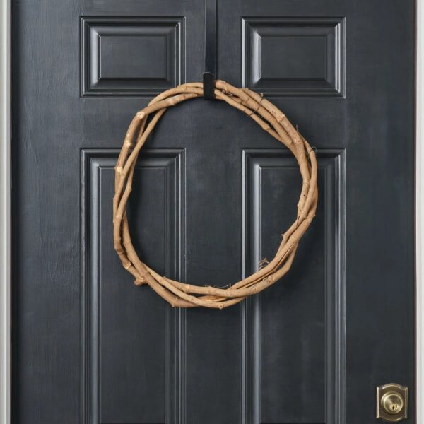 All Seasons Natural Broad Vine Brown Twig Everyday Wreath - 18 inch - Natural
