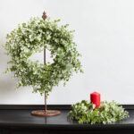 Eucalyptus Mini Wreath or Candle Wreath Centerpiece