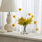 Alternate angle of the Sunshine On Me - Yellow Water Illusion Arrangement showing bloom arrangement