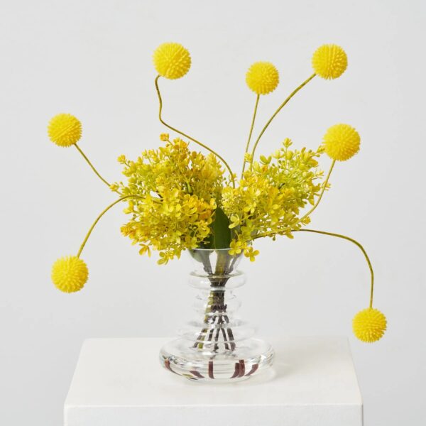 Sunshine On Me - Yellow Peegee Hydrangea and Billy Water Illusion Arrangement