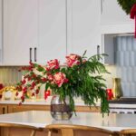 Royal Peppermint Noel - Real Touch Candy Cane Rose Water Illusion Arrangement