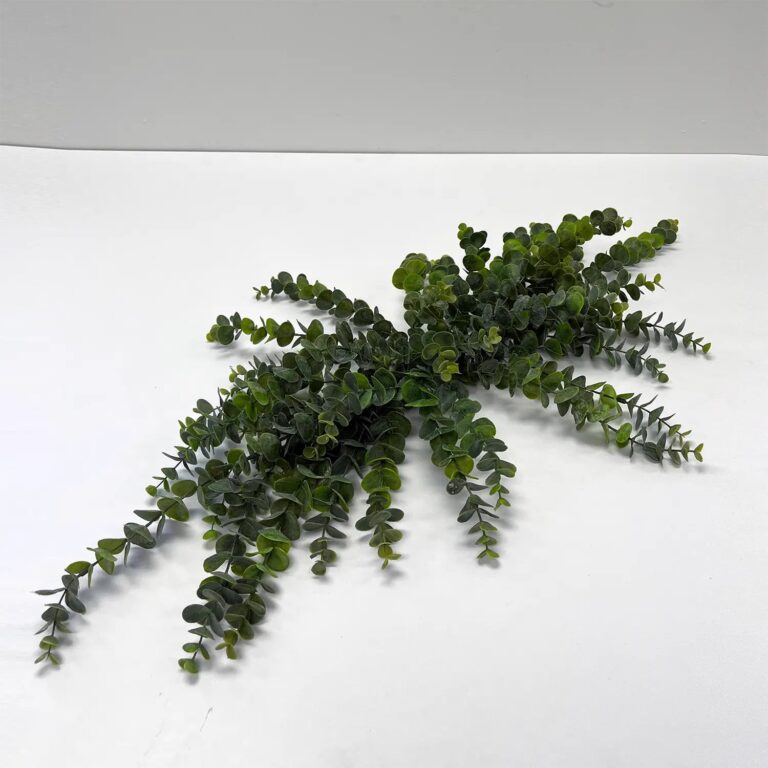Green Gray Eucalyptus Everyday Table Swag All Season Greenery Centerpiece