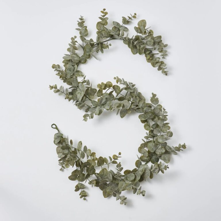 Sage Green Eucalyptus All Season Greenery Garland Everyday Table Runner