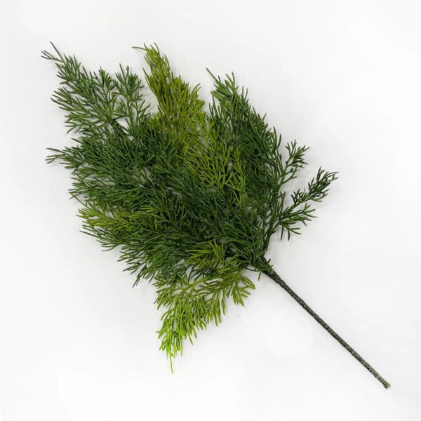 Real Touch Mixed Green Soft Cedar Small Stem Spray 17 inch