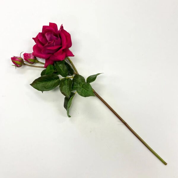 Close-up of bloom tips on this Magenta Pink Real Touch Garden Faux Floral Stem