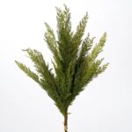 Close-up of bloom tips on this Real Touch Lebanon Cedar Faux Winter Greenery Stem