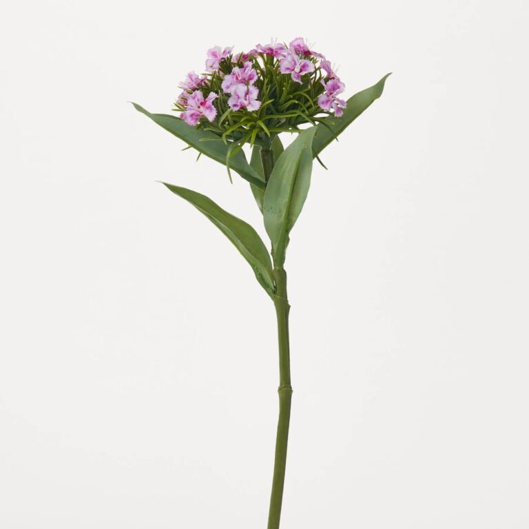 Lavender Real Touch Mini Dianthus Wildflowers 12 inch Faux Floral Spray