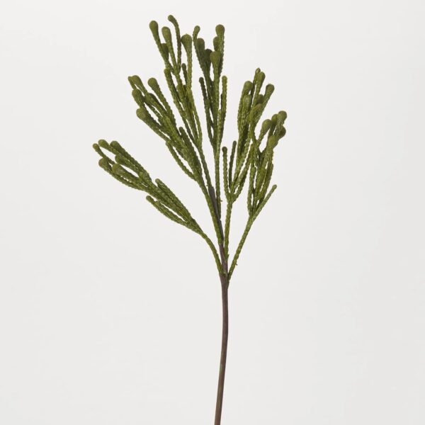 Close-up of bloom tips on this Real Touch Berzelia Berry Spray Everyday Greenery Stem