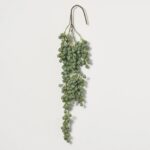 Sage Green Hanging Faux Seed Pod Cluster Branch Spray - 30 inch