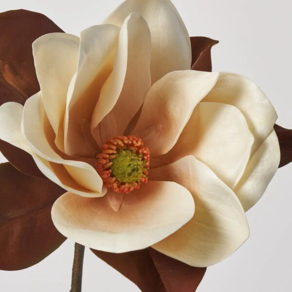 Close-up of bloom tips on this Real Touch Classic Fall Brown Wired Branch Spray