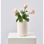 21" Real Touch Rose Spray - Light Pink