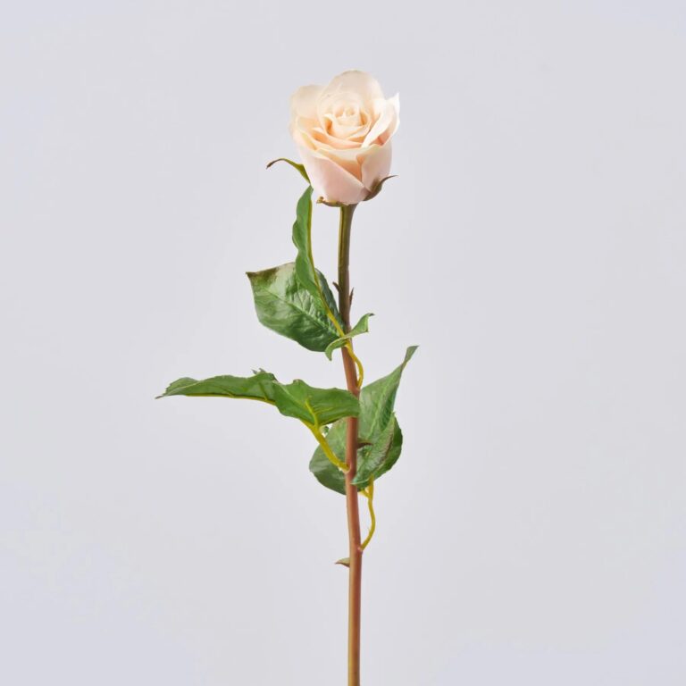 Close-up of bloom tips on this Real Touch Cream and Light Floral Stem Spray