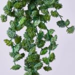 Close-up of bloom tips on this Real Touch Frosted Green Sedum Vine Pick Spray