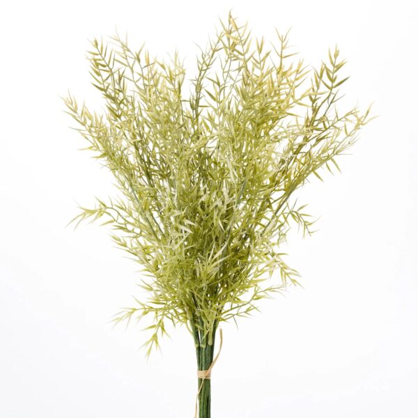 Yellow and Sage Green Common Juniper Bundle of 14 Stems - 26 inch, faux flower