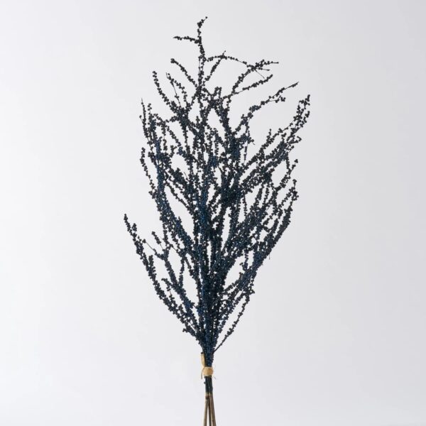 Extra Large Navy Blue Twig Berry Bundle - 40 inch - Navy Blue, faux flower