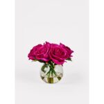 Rose Real Touch Arrangement - 7.75"