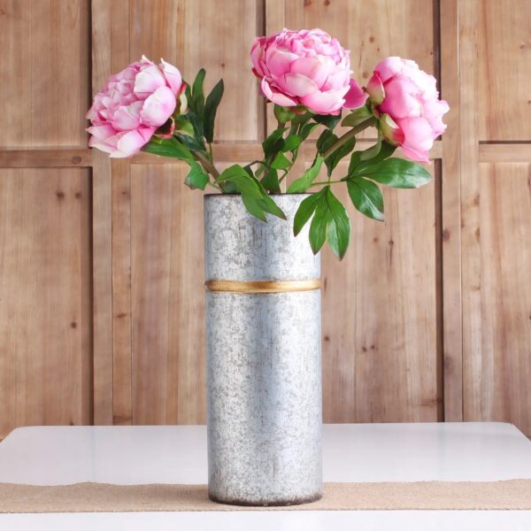 Close-up of bloom tips on this The Perfect Peony Real Touch 22 inch Stem