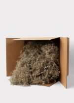 Natural Dried Spanish Moss, vase