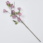 Lavender Purple Faux Botanical Berry Branch Spray with Wired Stem - 28 inch
