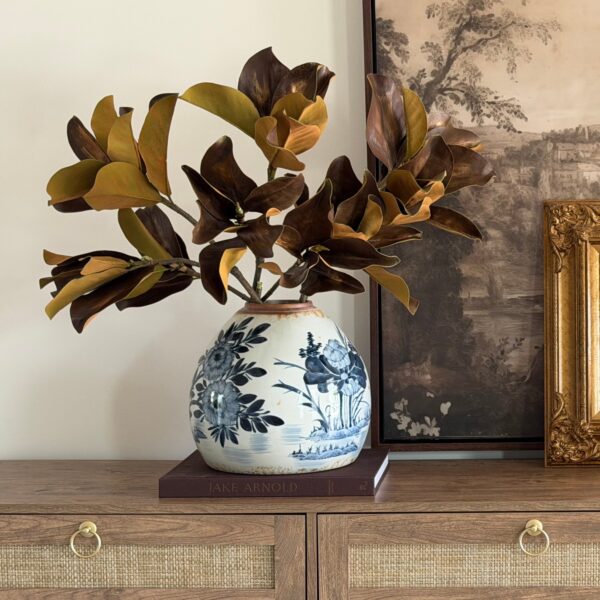 Large Magnolia and Vase Design Set