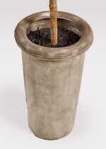 The Faux Olive Tree Branch Potted Branch Potted Plant shown in full, highlighting branch layering
