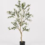Artificial Potted Olive Tree Plant - 47.25 inch