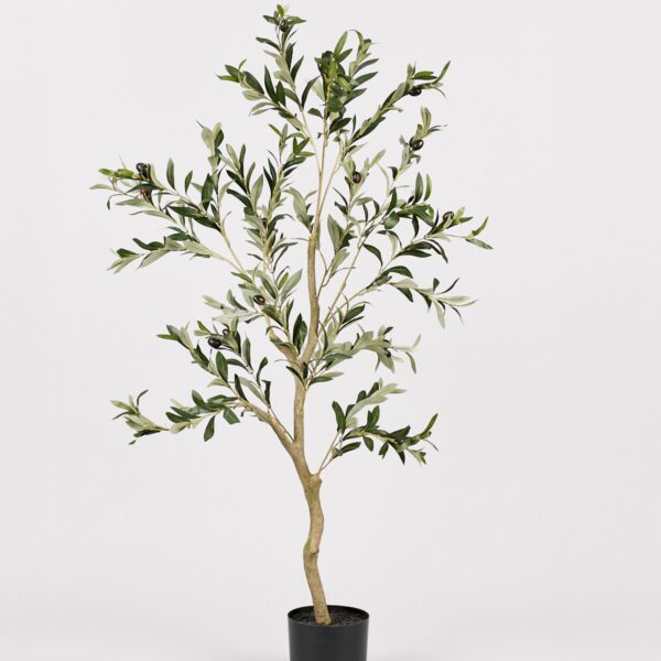 Artificial Potted Olive Tree Plant - 47.25 inch