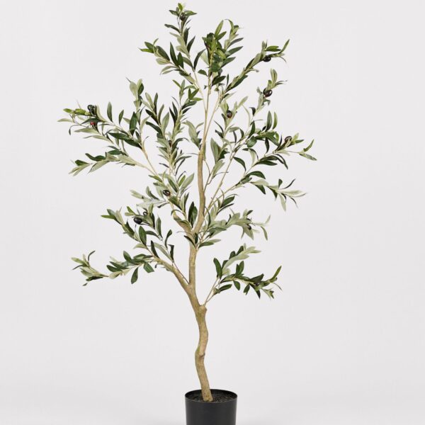 Artificial Potted Olive Tree Plant - 47.25 inch