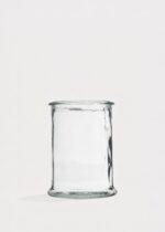 Clear Glass Veza Vase - 6.75 inch