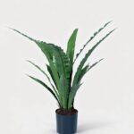 Natural Touch Fake Potted Bird Nest Fern Plant - 42.25 inch