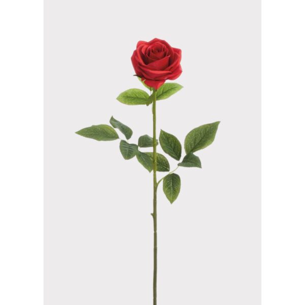 27" Real Touch Rose Stem - Pink