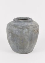 Distressed Rustic Concrete Vase - 12 inch Tall