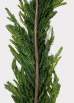 The SAVE - Real Touch Norfolk Pine Garland shown in full, highlighting garland texture