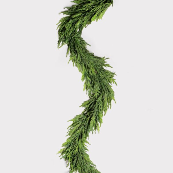 Real Touch Deluxe Norfolk Pine Garland - 96 inch
