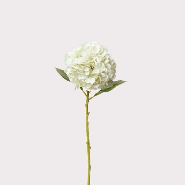 Close-up of bloom tips on this Cream White Hydrangea Real Touch Fake Flower
