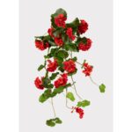 36" Real Touch Geranium Bush