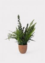 UV Treated Real Touch Foliage Indoor Outdoor Potted Plant - 20 inch