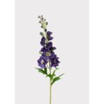 28" Real Touch Delphinium & Wildflower Stem - Purple