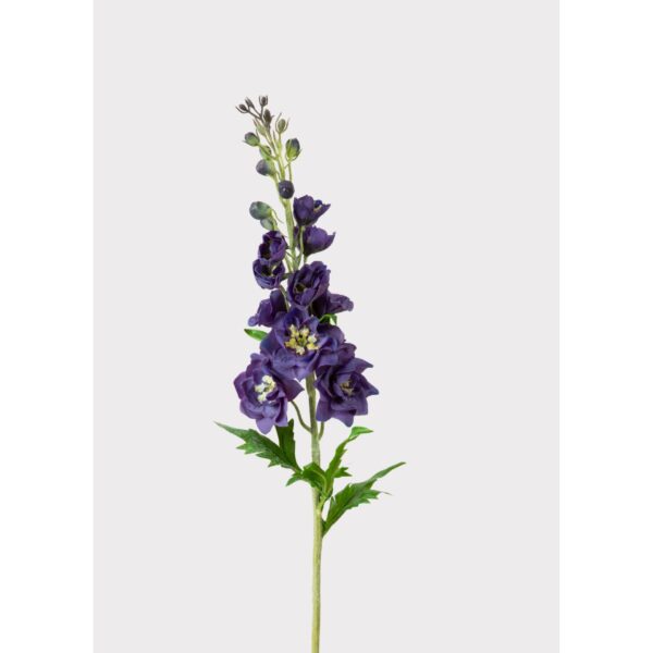 28" Real Touch Delphinium & Wildflower Stem - Purple