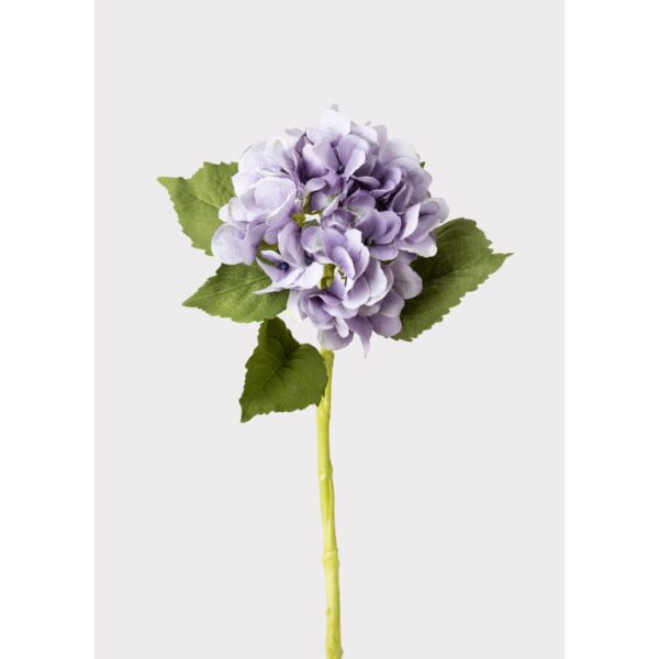 19" Faux Lavender & Hydrangea Stem - Lavender