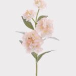 Artificial Pink Blush Real Touch Stock Flower Stem - 21 inch