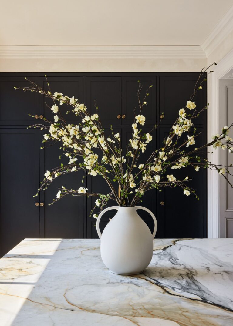 Large Cream Blossom Branch Design