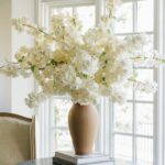 Large Spring White Cherry Blossom Design